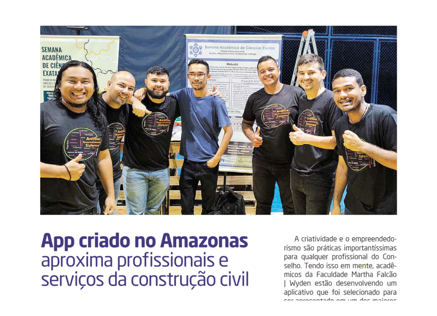 Entrevista para Revista CREA-AM - Edição 13